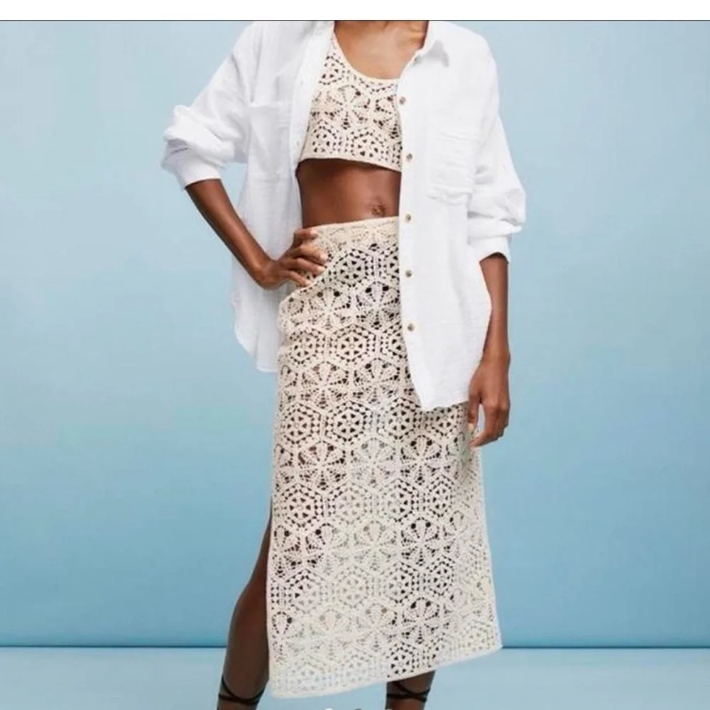 H&M Crocheted Skirt - Picture 7 of 13